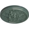image14 12OD x 2 34P Katheryn Ceiling Medallion Fits Canopies up to 2 18Cloud Burst Flat Finish