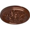 image14 12OD x 2 34P Katheryn Ceiling Medallion Fits Canopies up to 2 18Copper Penny Metallic Series