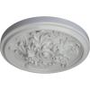 image14 12OD x 2 34P Katheryn Ceiling Medallion Fits Canopies up to 2 18Frost Flat Finish