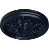 image14 12OD x 2 34P Katheryn Ceiling Medallion Fits Canopies up to 2 18Midnight Dream Flat Finish