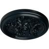 image14 12OD x 2 34P Katheryn Ceiling Medallion Fits Canopies up to 2 18Night Shade Flat Finish
