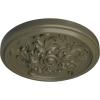 image14 12OD x 2 34P Katheryn Ceiling Medallion Fits Canopies up to 2 18Painted Turtle Flat Finish