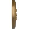 image14 12OD x 2 34P Katheryn Ceiling Medallion Fits Canopies up to 2 18Pale Gold Metallic Series
