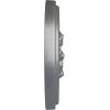 image14 12OD x 2 34P Katheryn Ceiling Medallion Fits Canopies up to 2 18Platinum Metallic Series