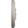 image14 12OD x 2 34P Katheryn Ceiling Medallion Fits Canopies up to 2 18Pot of Cream Crackle Flat Finish