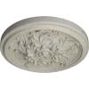 image14 12OD x 2 34P Katheryn Ceiling Medallion Fits Canopies up to 2 18Pot of Cream Crackle Flat Finish