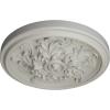 image14 12OD x 2 34P Katheryn Ceiling Medallion Fits Canopies up to 2 18Pot of Cream Flat Finish