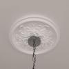 image14 12OD x 2 34P Katheryn Ceiling Medallion Fits Canopies up to 2 18Primed