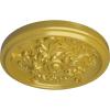 image14 12OD x 2 34P Katheryn Ceiling Medallion Fits Canopies up to 2 18Rich Gold Metallic Series