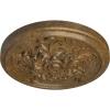 image14 12OD x 2 34P Katheryn Ceiling Medallion Fits Canopies up to 2 18Rubbed Bronze Metallic Series