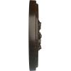 image14 12OD x 2 34P Katheryn Ceiling Medallion Fits Canopies up to 2 18Stone Hearth Crackle Flat Finish