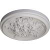 image14 12OD x 2 34P Katheryn Ceiling Medallion Fits Canopies up to 2 18Ultra Pure White Flat Finish