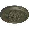 image14 12OD x 2 34P Katheryn Ceiling Medallion Fits Canopies up to 2 18Witch Hazel Flat Finish