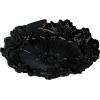 image16 34OD x 1 38P Plymouth Ceiling Medallion Fits Canopies up to 1 58Black Pearl Metallic Series