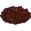 image16 34OD x 1 38P Plymouth Ceiling Medallion Fits Canopies up to 1 58Brushed Mahogany Flat Finish