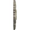 image16 34OD x 1 38P Plymouth Ceiling Medallion Fits Canopies up to 1 58Castle Stone Crackle Flat Finish