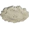 image16 34OD x 1 38P Plymouth Ceiling Medallion Fits Canopies up to 1 58Clear Yellow Flat Finish