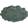image16 34OD x 1 38P Plymouth Ceiling Medallion Fits Canopies up to 1 58Cloud Burst Flat Finish