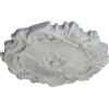 image16 34OD x 1 38P Plymouth Ceiling Medallion Fits Canopies up to 1 58Frost Flat Finish