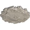 image16 34OD x 1 38P Plymouth Ceiling Medallion Fits Canopies up to 1 58Pearl White Metallic Series