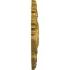 image16 34OD x 1 38P Plymouth Ceiling Medallion Fits Canopies up to 1 58Pharaohs Gold Metallic Series