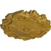image16 34OD x 1 38P Plymouth Ceiling Medallion Fits Canopies up to 1 58Pharaohs Gold Metallic Series