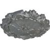 image16 34OD x 1 38P Plymouth Ceiling Medallion Fits Canopies up to 1 58Platinum Metallic Series
