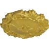 image16 34OD x 1 38P Plymouth Ceiling Medallion Fits Canopies up to 1 58Rich Gold Metallic Series