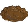image16 34OD x 1 38P Plymouth Ceiling Medallion Fits Canopies up to 1 58Smokey Topaz Flat Finish