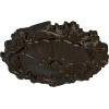 image16 34OD x 1 38P Plymouth Ceiling Medallion Fits Canopies up to 1 58Stone Hearth Flat Finish