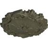 image16 34OD x 1 38P Plymouth Ceiling Medallion Fits Canopies up to 1 58Witch Hazel Flat Finish