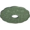 image17 78OD x 3 78ID x 1P Terrones Butterfly Ceiling Medallion Fits Canopies up to 3 78HandPainted Athenian Green