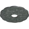 image17 78OD x 3 78ID x 1P Terrones Butterfly Ceiling Medallion Fits Canopies up to 3 78HandPainted Athenian Green Crackle