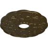 image17 78OD x 3 78ID x 1P Terrones Butterfly Ceiling Medallion Fits Canopies up to 3 78HandPainted Brass