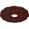 image17 78OD x 3 78ID x 1P Terrones Butterfly Ceiling Medallion Fits Canopies up to 3 78HandPainted Brushed Mahogany