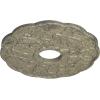 image17 78OD x 3 78ID x 1P Terrones Butterfly Ceiling Medallion Fits Canopies up to 3 78HandPainted Castle Stone Crackle
