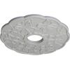 image17 78OD x 3 78ID x 1P Terrones Butterfly Ceiling Medallion Fits Canopies up to 3 78HandPainted Frost