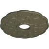image17 78OD x 3 78ID x 1P Terrones Butterfly Ceiling Medallion Fits Canopies up to 3 78HandPainted Painted Turtle