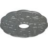 image17 78OD x 3 78ID x 1P Terrones Butterfly Ceiling Medallion Fits Canopies up to 3 78HandPainted Platinum