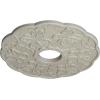 image17 78OD x 3 78ID x 1P Terrones Butterfly Ceiling Medallion Fits Canopies up to 3 78HandPainted Pot of Cream Crackle