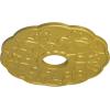 image17 78OD x 3 78ID x 1P Terrones Butterfly Ceiling Medallion Fits Canopies up to 3 78HandPainted Rich Gold