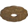 image17 78OD x 3 78ID x 1P Terrones Butterfly Ceiling Medallion Fits Canopies up to 3 78HandPainted Rubbed Bronze