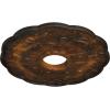 image17 78OD x 3 78ID x 1P Terrones Butterfly Ceiling Medallion Fits Canopies up to 3 78HandPainted Rust