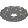 image17 78OD x 3 78ID x 1P Terrones Butterfly Ceiling Medallion Fits Canopies up to 3 78HandPainted Silver