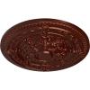 image26OD x 3P Vincent Ceiling Medallion Fits Canopies up to 6HandPainted Antique Copper