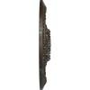 image26OD x 3P Vincent Ceiling Medallion Fits Canopies up to 6HandPainted Bronze Blue Patina