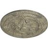 image26OD x 3P Vincent Ceiling Medallion Fits Canopies up to 6HandPainted Castle Stone Crackle