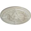 image26OD x 3P Vincent Ceiling Medallion Fits Canopies up to 6HandPainted Flash Blue
