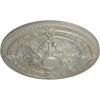 image26OD x 3P Vincent Ceiling Medallion Fits Canopies up to 6HandPainted Flash Gold