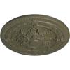 image26OD x 3P Vincent Ceiling Medallion Fits Canopies up to 6HandPainted Painted Turtle